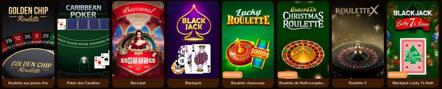 strom strike casino jeux table
